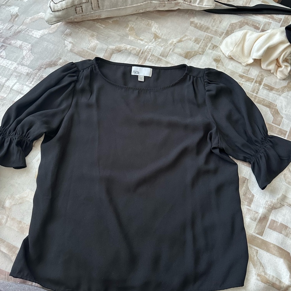 Elegant Black Women's Top